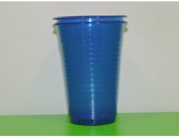 Стакан пластиковый одноразовый ПП 200мл синий  Пл-Ин 100 шт/уп, 3000 шт/кор